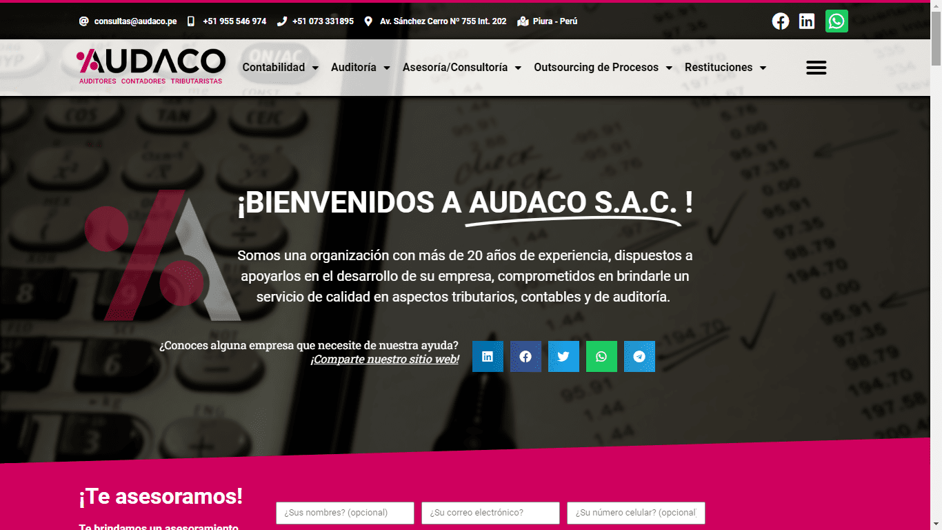 audaco.pe